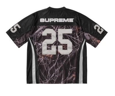 Supreme Breast Cancer Awareness Football Jersey - Black - Large