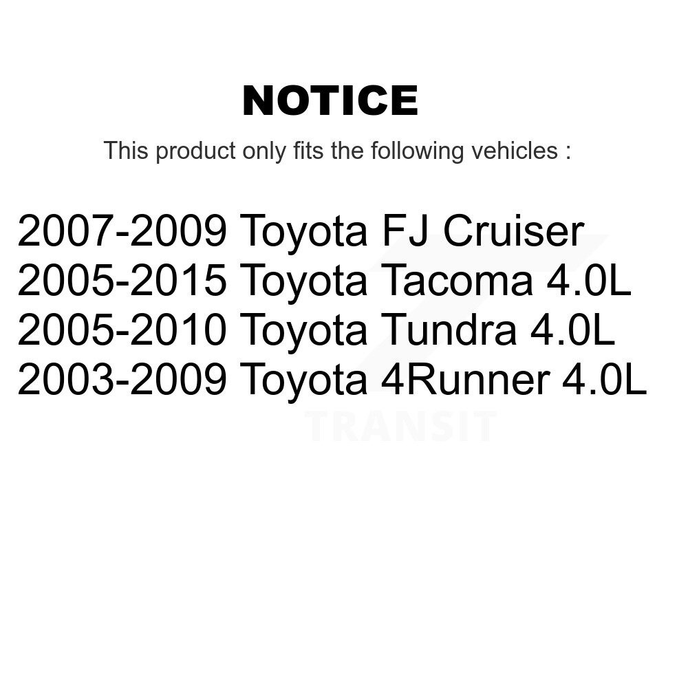 Engine Air Filter (8 Pack) For Toyota Tacoma Tundra 4Runner FJ Cruiser