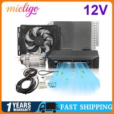 12v Cooling Air Conditioner Underdash Electric Energy Power Efficient Ac Kit