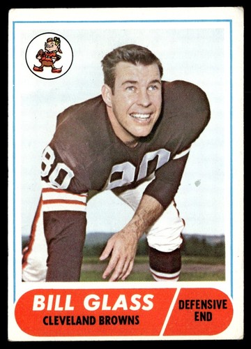 Bill Glass #154 1968 Topps card