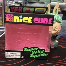 Needoh Pink Nice Cube BNIB Sealed