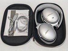 MINT Bose QuietComfort 35 QC35 Wireless Noise Cancelling Headphones Silver