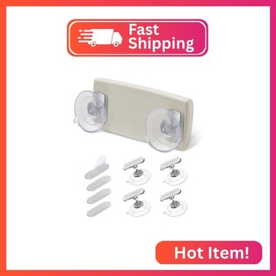 (2 Sets) Orzero Windshield Holder for EZ Pass/IPass/IZoom - Easy to Install Remo