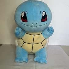 New Squirtle 15” Plush Round 1 Exclusive NWT Pokemon Licensed - US Seller