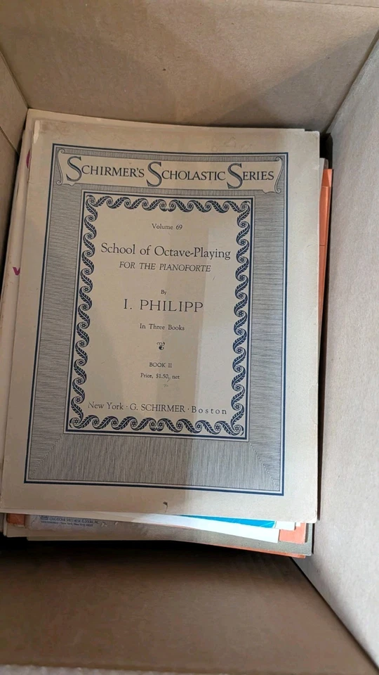 Varied Lot Of Sheet Music And Lesson Books Misc Various Artists 20+ Pounds - Image 4 of 4