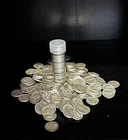 $5 Roll of 50 Mercury Dimes Mixed Dates and Mints Circulated 90% Silver