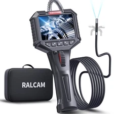Ralcam Two-Way 210° Inspection Borescope 6.2mm Endoscope Camera 3.3ft Semi Rigid