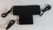 Used Lot of 3 Dell WD15 K17A USB-C Dock Docking Stations TESTED and WORKING
