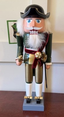 Vintage Nutcracker by Old World Christmas with Box Germany 14  Tall