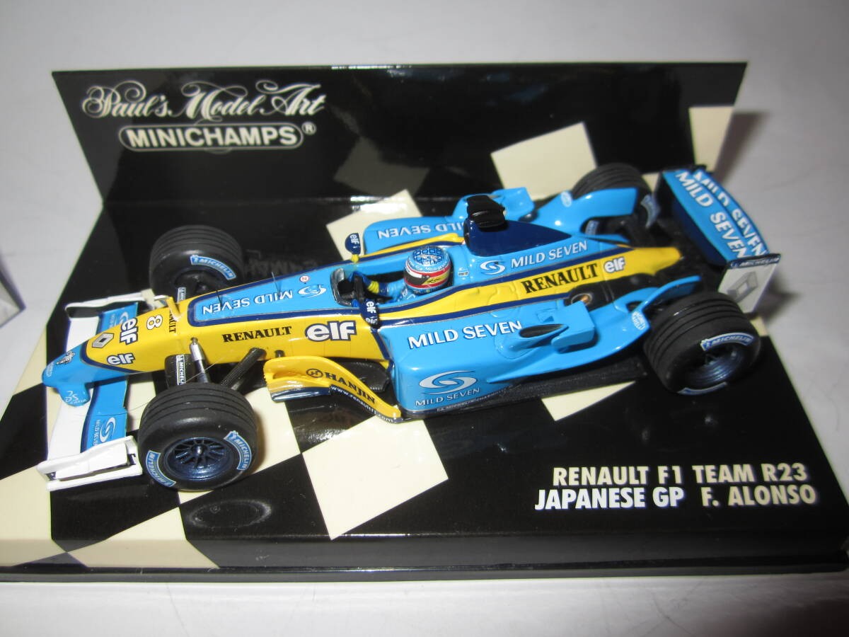 MINICHAMPS ルノー F1 R23 F・アロンソ マイルドセブン仕様 MINICHAMPS ルノー F1 R23 F・アロンソ マイルドセブン仕様