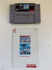 Tiny Toon Adventures Wacky Sports Challenge SNES Authentic Tested Cart w/ Manual