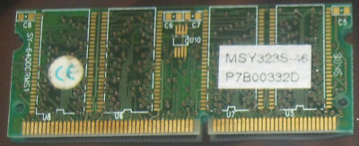 32MB KINGMAX SDRAM 66MHz PC-66 SO-DIMM 144-pol. CL3 3,3V MSY323S-46