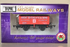 DAPOL D005B BATHGATE LIVERPOOL CARSTON 7 PLANK WAGON 205 TMC LIMITED EDITION ny