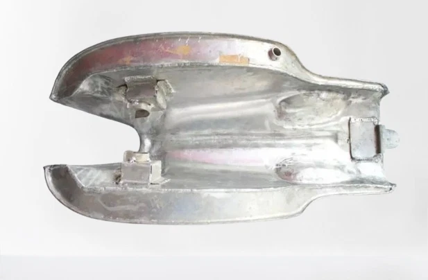 ADEQUADO PARA Honda Cb400 Cafe Racer tanque de gasolina combustível de alumínio e tampa Monza - Imagem 3 de 3