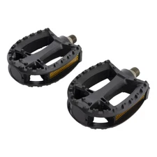 PRO+ GENUINE BICYCLE PEDALS 777 IN BLACK COMPATIBLE WITH 9/16 CRANK