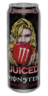 Monster - Energy -  Juiced Bad Apple - 48 x 0,5L Dosen PL