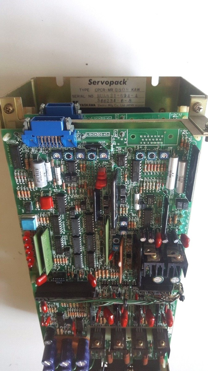 YASKAWA SERVOPACK CPCR-MR0808KAW | eBay