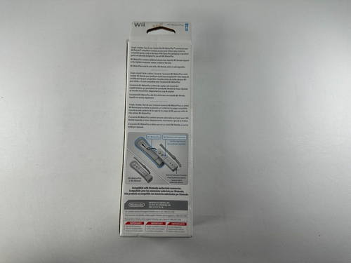 Wii Motion Plus Adapter w/ Controller Cover NEW SEALED w/ Box 2009 Nintendo OEM - Picture 2 of 5