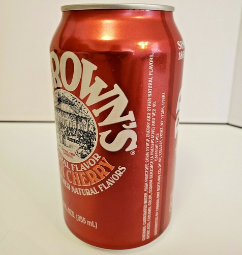 Dr. Brown's lattina di soda ciliegia nera vuota 12 fl oz - Foto 2 di 5