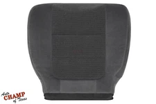 2003 F250 F350 XLT X-Quad-Super-Cab -Driver Side Bottom Cloth Seat Cover Dk Gray