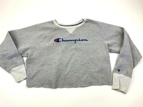 Blue Cropped Pullover Crop Top 