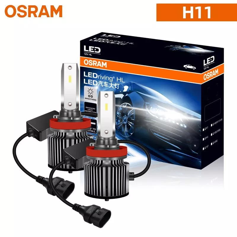 LEDriving KIT (H8-H11-H16) COOLWHITE 6000K 12 volt OSRAM - (2 LAMPADE) -  MES Connettori