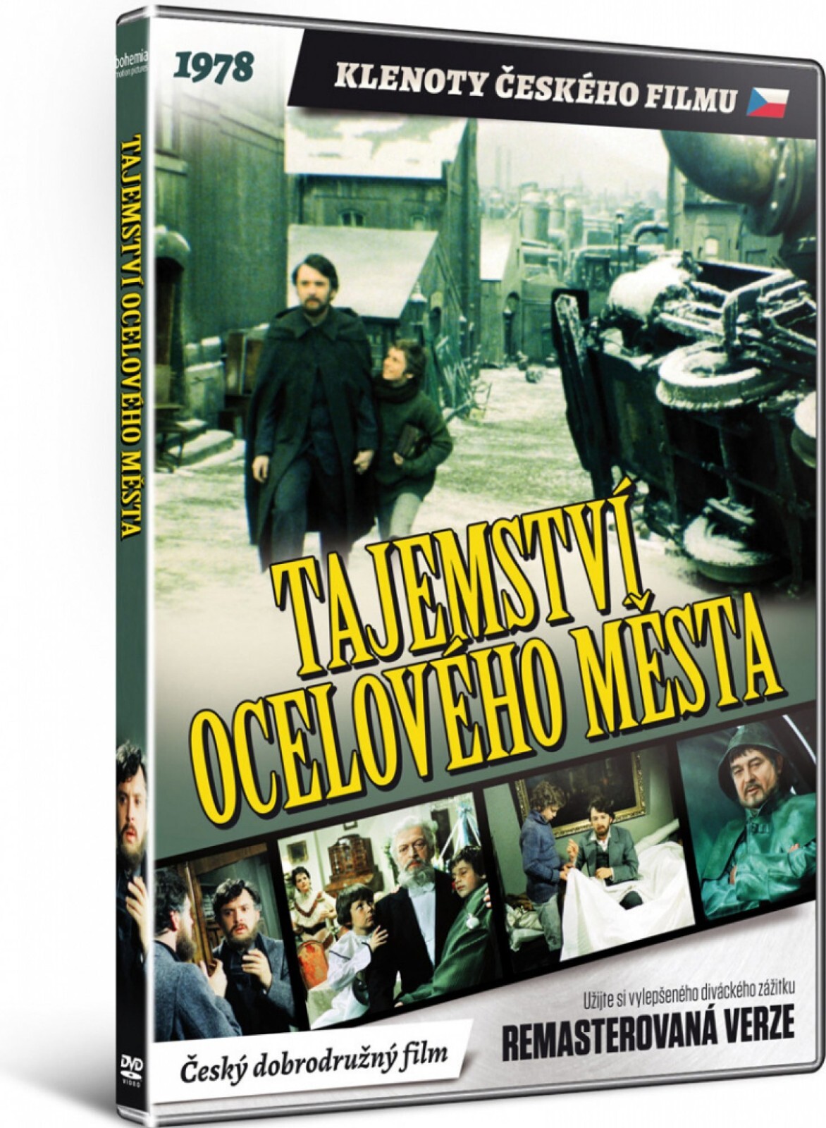 Tajemstvi Oceloveho mesta 1978 Czech Jules Verne REMASTERED DVD