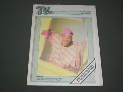 1990 SEPTEMBER 9-15 MINNEAPOLIS STAR AND TRIBUNE MAGAZINE - WILL SMITH - SP 9792