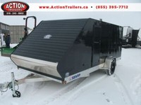 7X16 BULLITT SERIES SNOWMOBILE TRAILER WITH RAMP DOOR!!