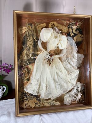 wedding dress shadow box 8 Wedding Dress Shadow Box ideas