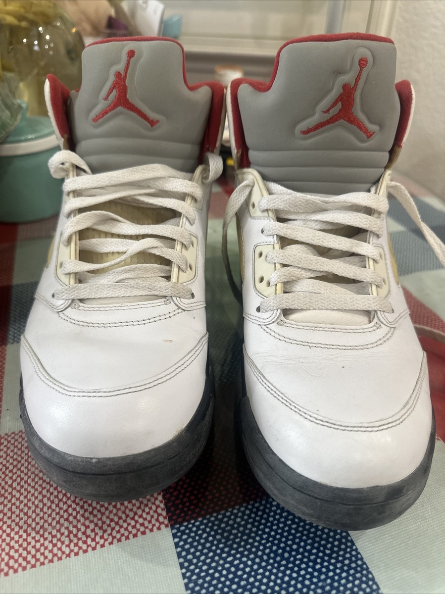 Size 9.5 Jordan 5 Retro Mid Fire Red B(27) | eBay Size 9.5 Jordan 5 Retro Mid Fire Red B(27) | eBay