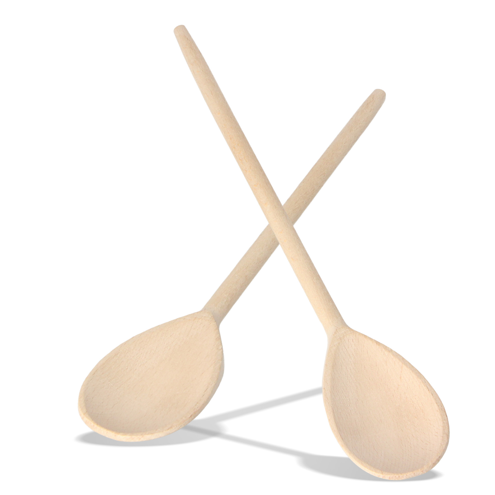 Lot De 4 Spatules En Bois - 30cm, Pour Cuisson Anti-adhésive, Ustensiles De Cuisine