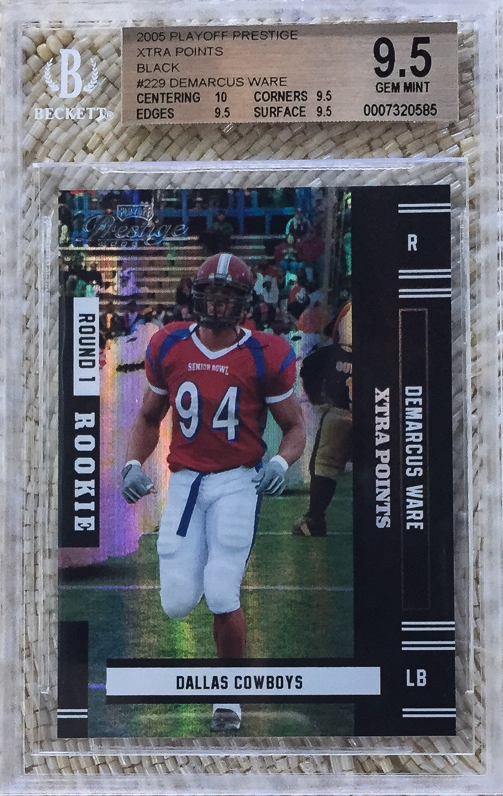 DeMarcus Ware Playoff Prestige #229 Xtra Points Black