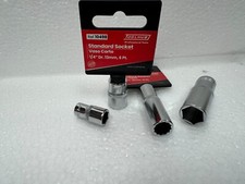 Individual Chrome Vanadium  Sockets - 1/4" Drive Short Deep 6 & 12 Sides Point