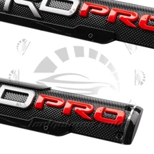 Left Right Door Pro Emblem Nameplate Replacement Fender Badges For Tacoma Tundra