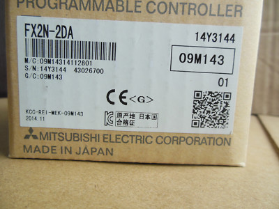 1PC Mitsubishi PLC FX2N-2DA New In Box FX2N2DA Expedited Shipping 