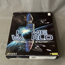 HOMEWORLD SIERRA STUDIOS 3D REAL-TIME STRATEGY PC, 1999) RARE BIG BOX NEW SEALED