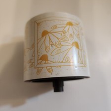 Rubber Stamp Roll Make Borders Card Making "Box Blooms" Size 2"