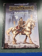 FORGOTTEN REALMS ADVENTURES AD D D D Advanced Dungeons Dragons tsr