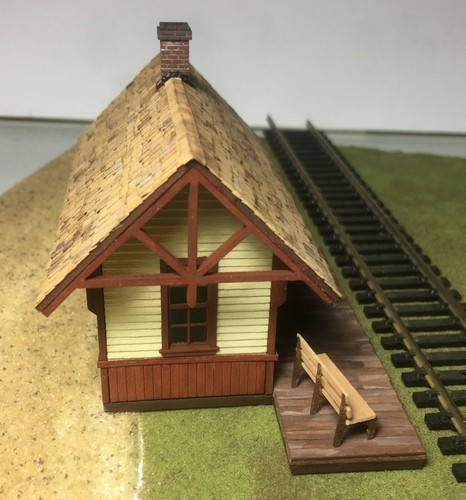 Motrak Models "Little Depot" Kit di strutture in scala HO taglio laser, - Foto 2 di 5