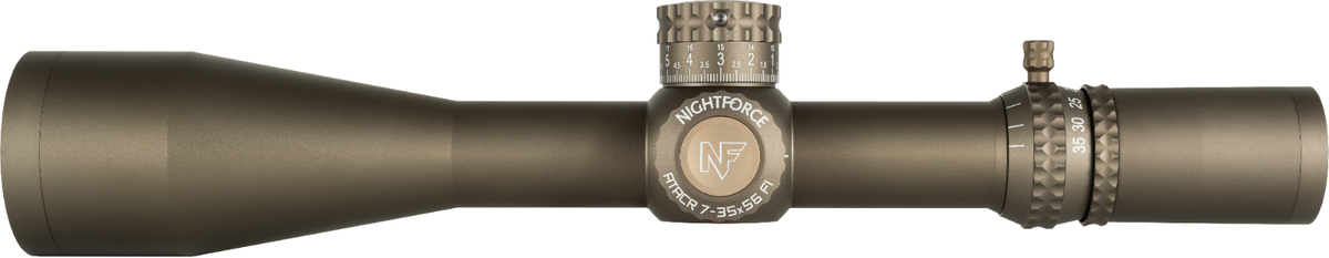 Nightforce Scope ATACR 7-35x56 F1 .1 MRAD MIL-XT ZeroStop Dark