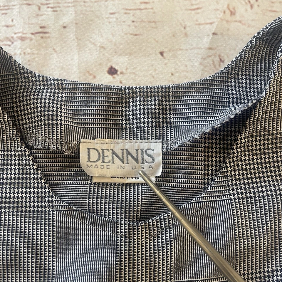 Vestido Dennis cinza uniforme escolar manga curta meninas 7 feito nos EUA - Imagem 2 de 4