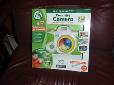 Leap Frog Creativity Camera Protective Case & App New in Sealed Package
