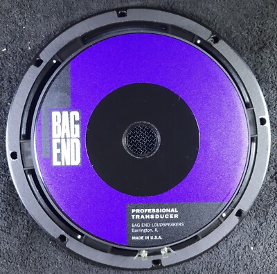 1-BAG END E-10 REPLACEMENT SPEAKER USED IN BAG END S10-D (1x10