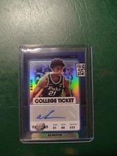 2022 Chronicles Contenders Optic  College Ticket AJ GRIFFIN  Auto /49 hawks 🔥