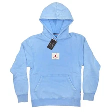 Air Jordan Essentials Flight UNC Blue Hoodie Sweatshirt, Size Small CV2366-412