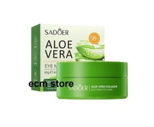 SADOER Masque pour les yeux apaisant au collagène et à l'aloe vera 80 g /U57