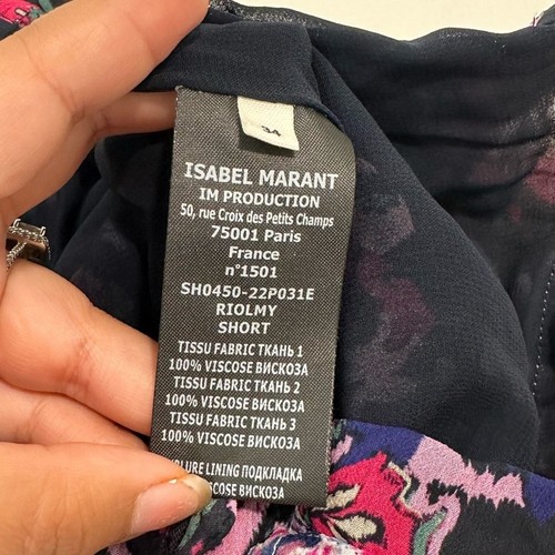 Neu mit Etikett Isabel Marant Étoile Riolmy Shorts Gr. 34 #U1 - Bild 5 von 5