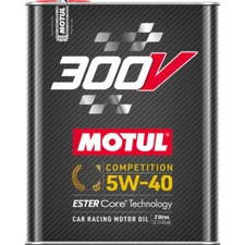 Motul 300V Competition 5W40 2L Fully Synthetic Ester Racing Engine Motor Oil