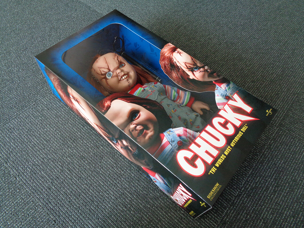 Child's Play Chucky and Tiffany 2-Piece Set 38cm Sideshow